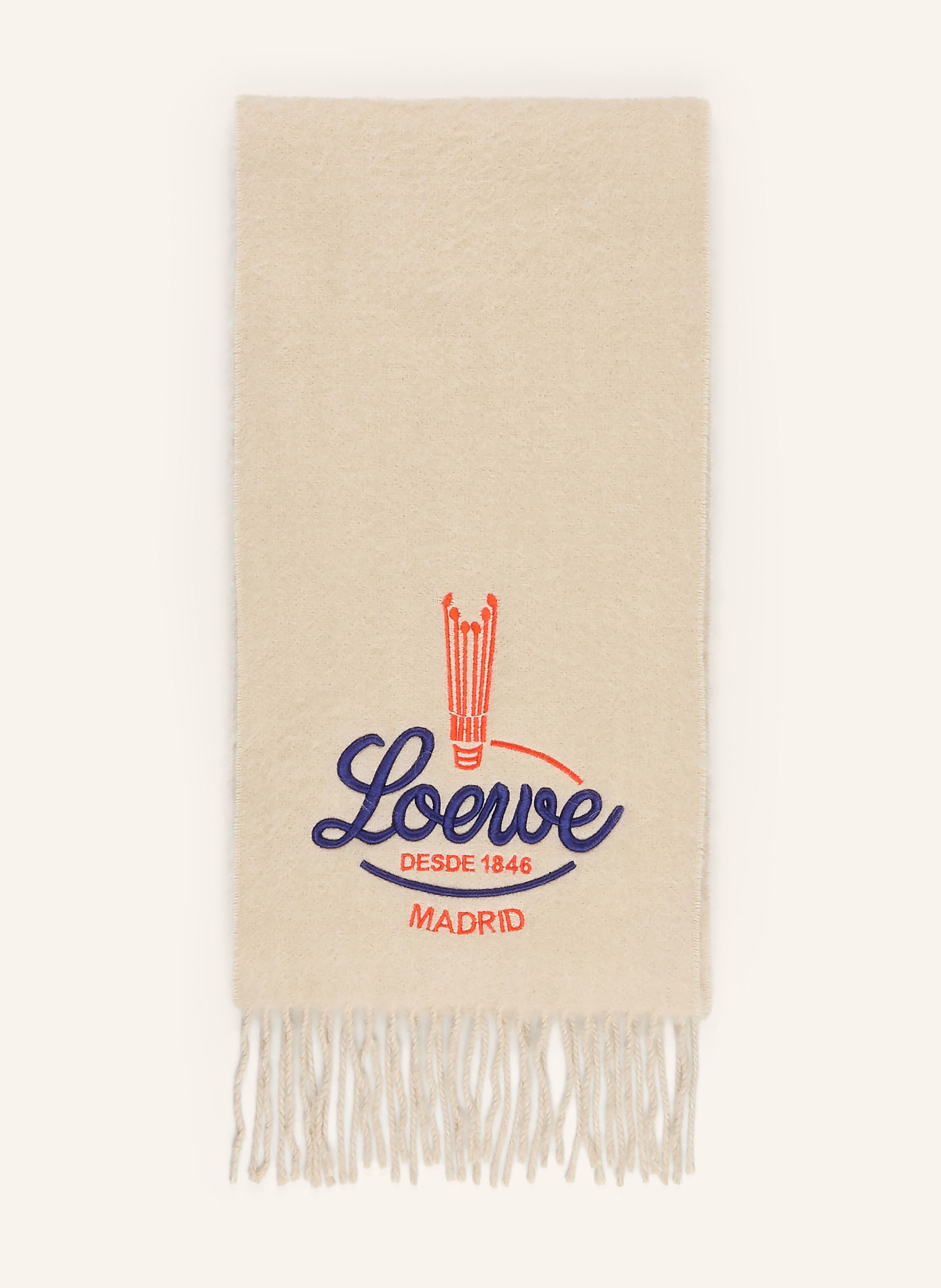 LOEWE Schal mit Alpaka