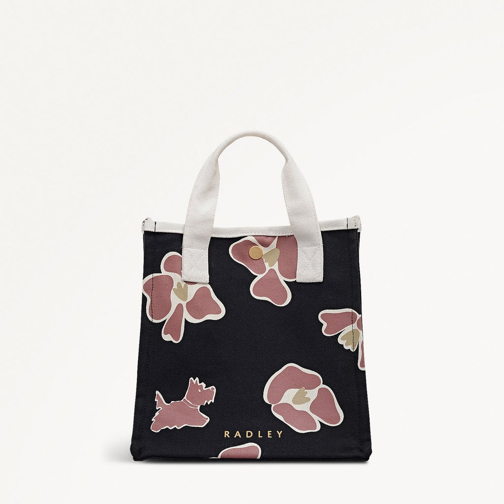 Abstract Floral - Small Open Top Grab