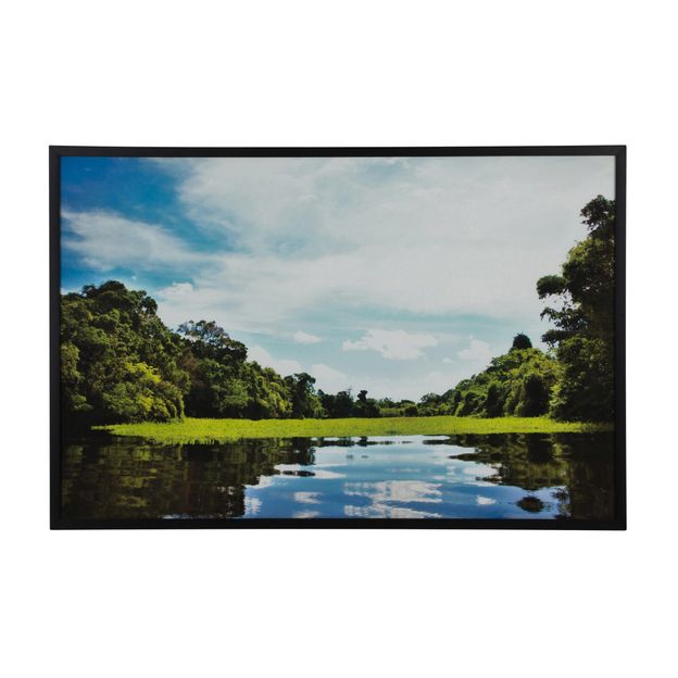 QUADRO SOBRE VIAS PACAÁS - MARCELA BONFIM - 1,20 M X 80 CM