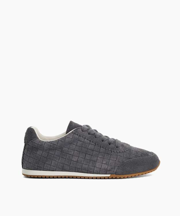 Elora Grey - Lace-Up Low-Top Trainers