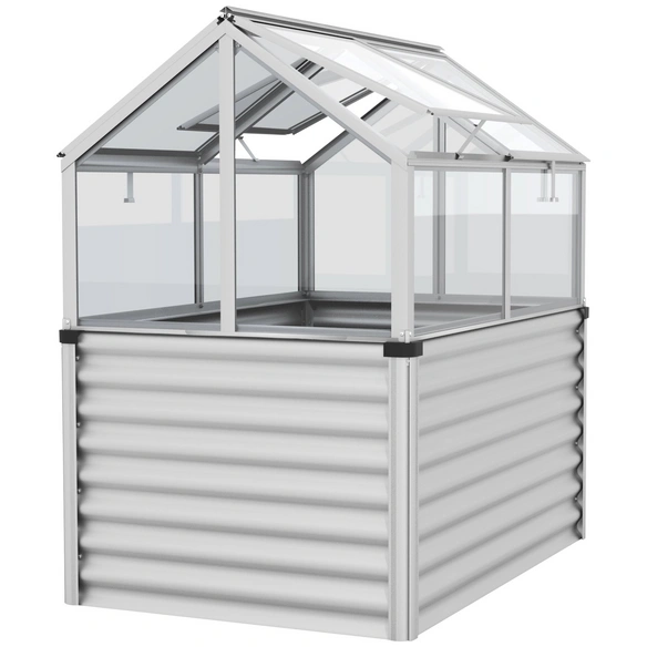 Hochfrühbeet »Zola«, BxLxH: 89 x 126,7 x 134,5 cm, Zincalume®