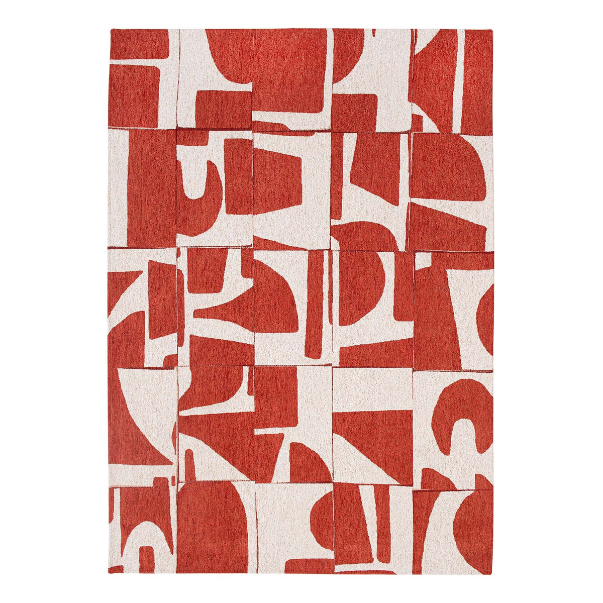 Louis De Poortere vloerkleed Rust - rood - 80x150cm