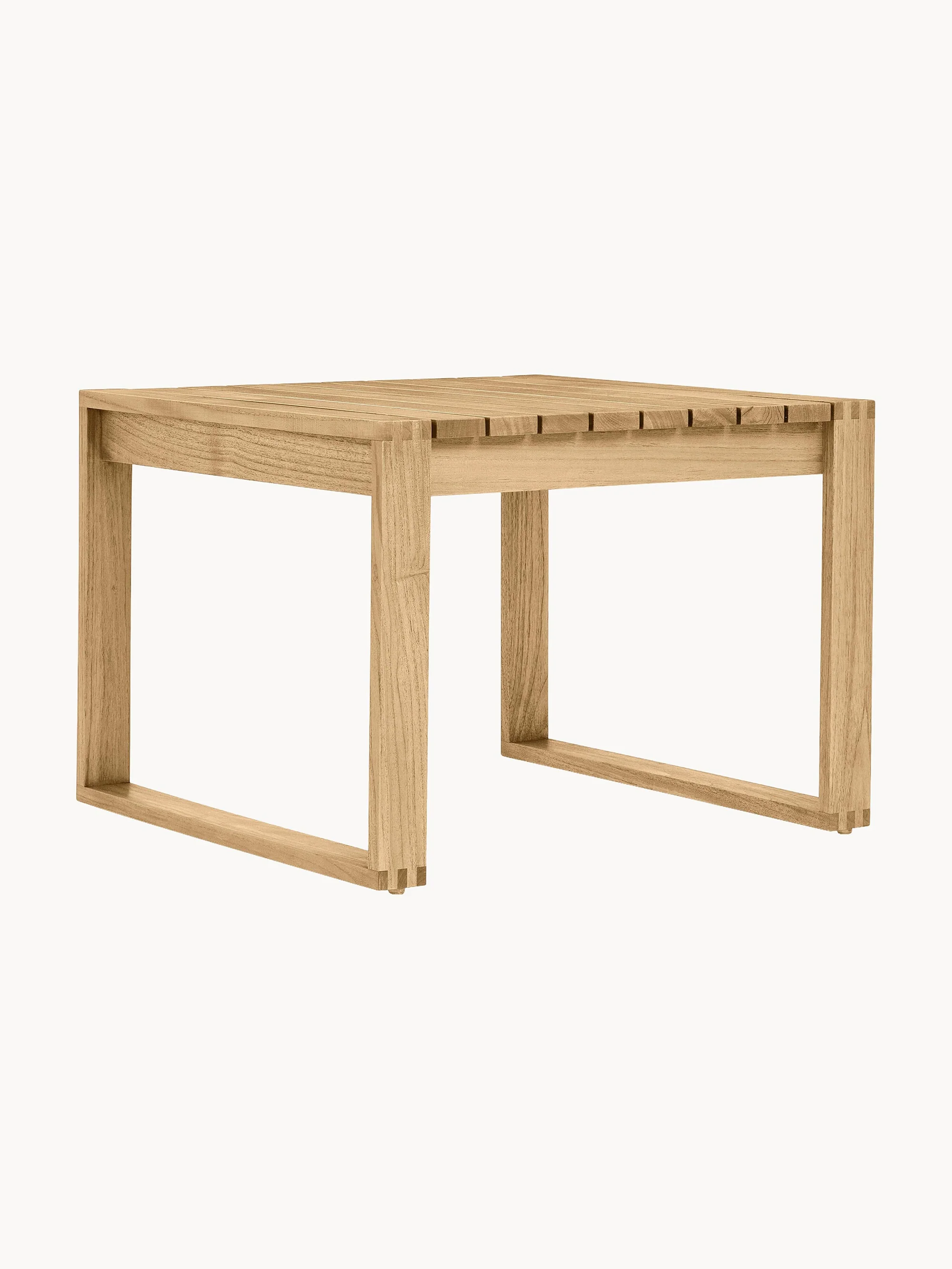 Garten-Beistelltisch BK16 aus Teakholz