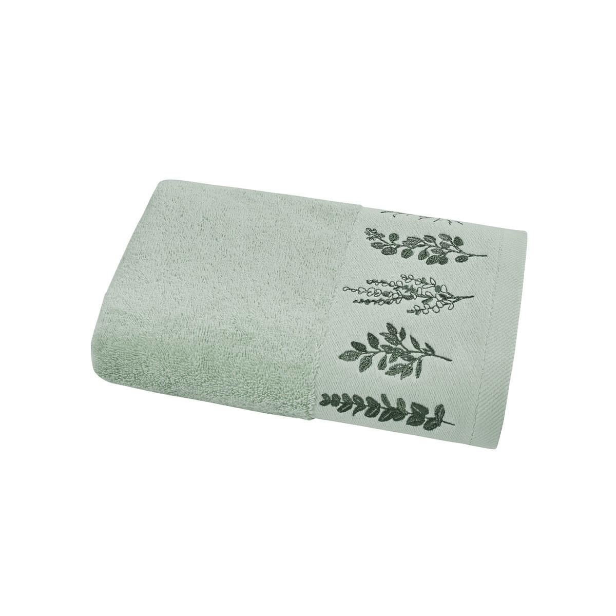 - Drap de bain en coton Menthe 70x140 cm