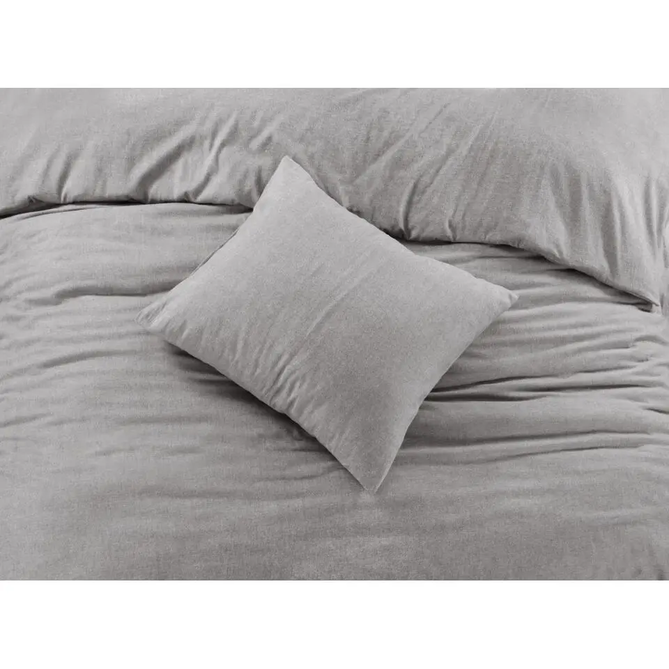 Papillon dekbedovertrek Brienz flanel - 240x200/220cm - Grijs