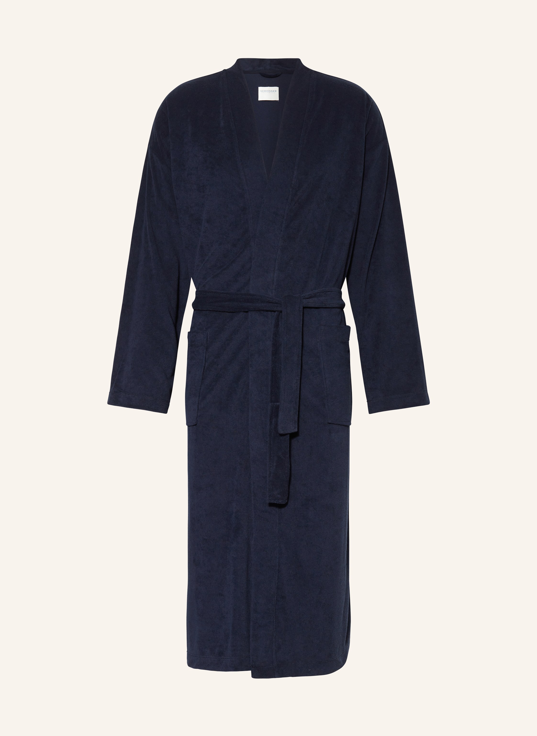 SCHIESSER Herren-Bademantel FEATHER TERRY