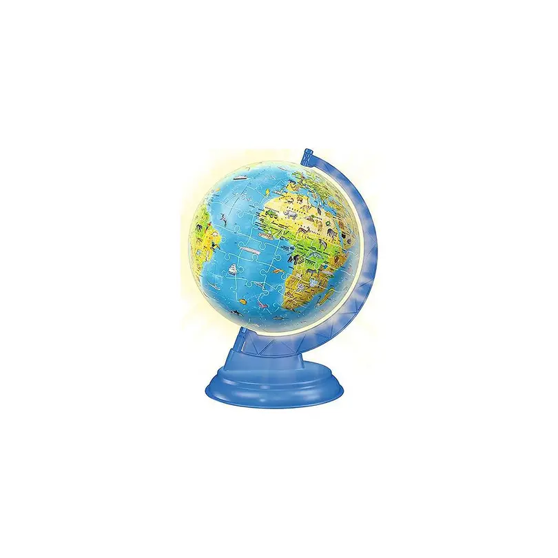 3D-Puzzle 180-teilig Kinderglobus mit Licht