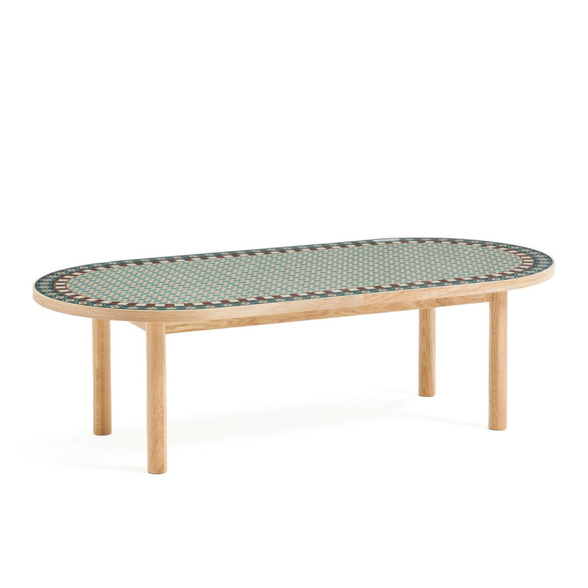 Table basse chêne imprimée, Colora