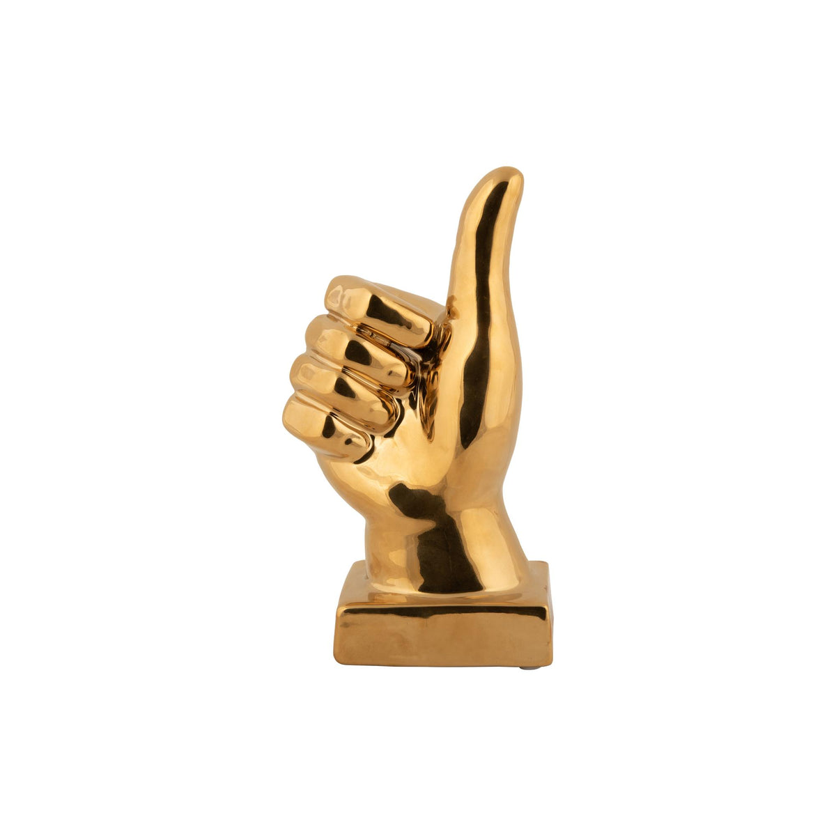 Present Time ornament Okay - goud - 11.5x8x20.8cm