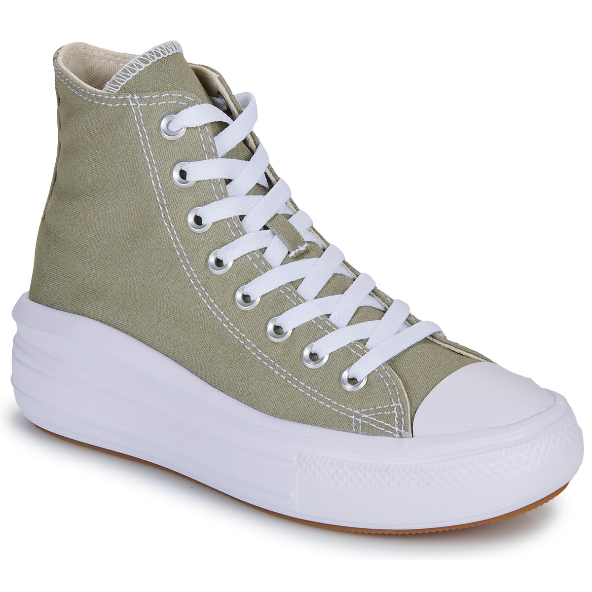 Converse - CHUCK TAYLOR ALL STAR MOVE PLATFORM - Kaki