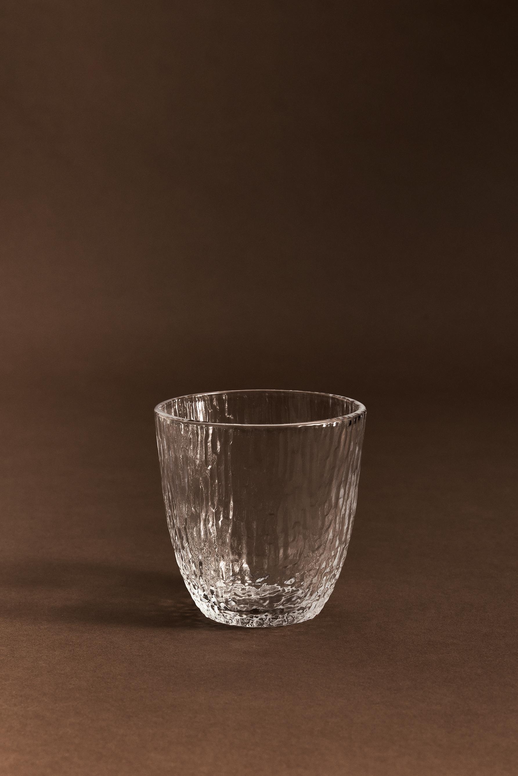 Pack 4 vasos vidrio grabado aguas 300 ml