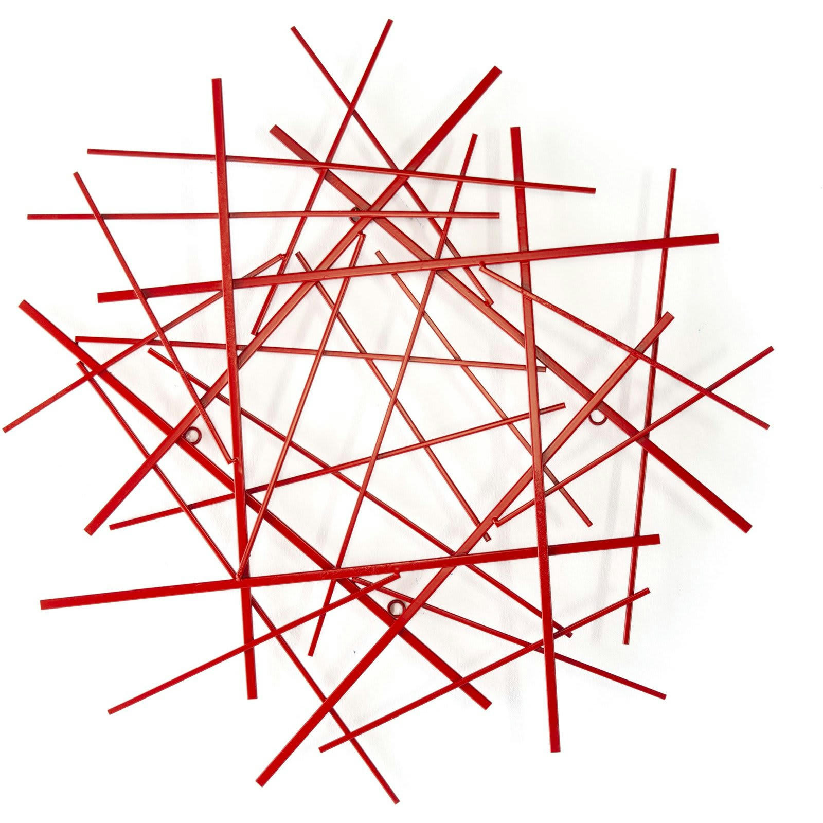 - déco murale Métal Rouge