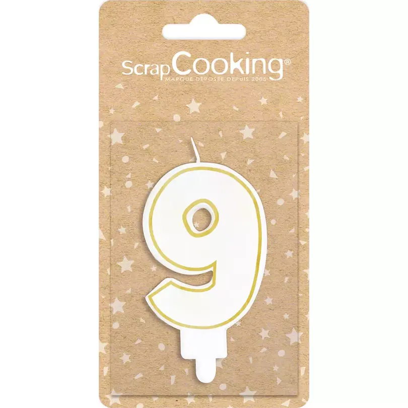 Geburtstagskerzen Scrap Cooking