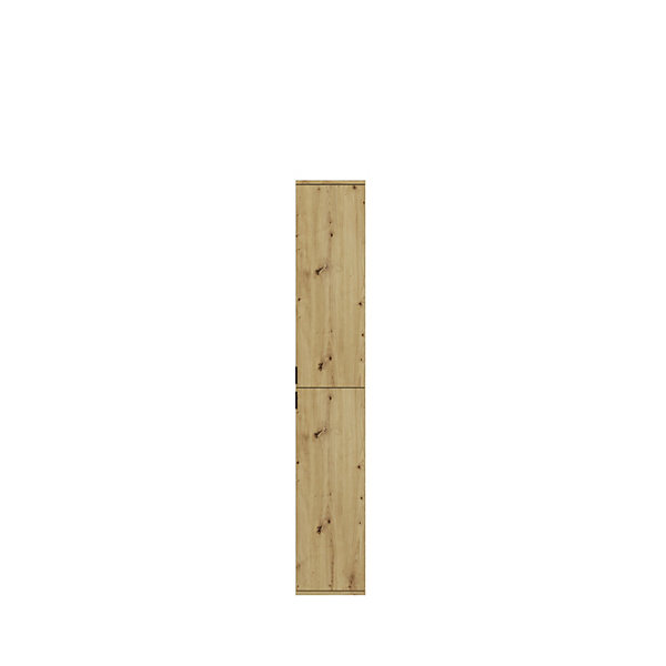 Kai - Combinaison de vestiaires (L/H/P : 213x193x34 cm) en imitation chêne Artisan