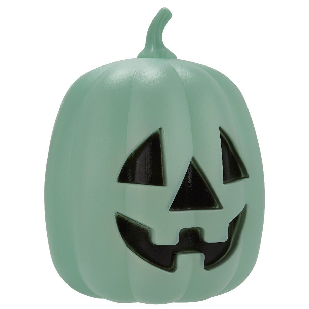 Tête de citrouille phosphorescente à led décoration Halloween