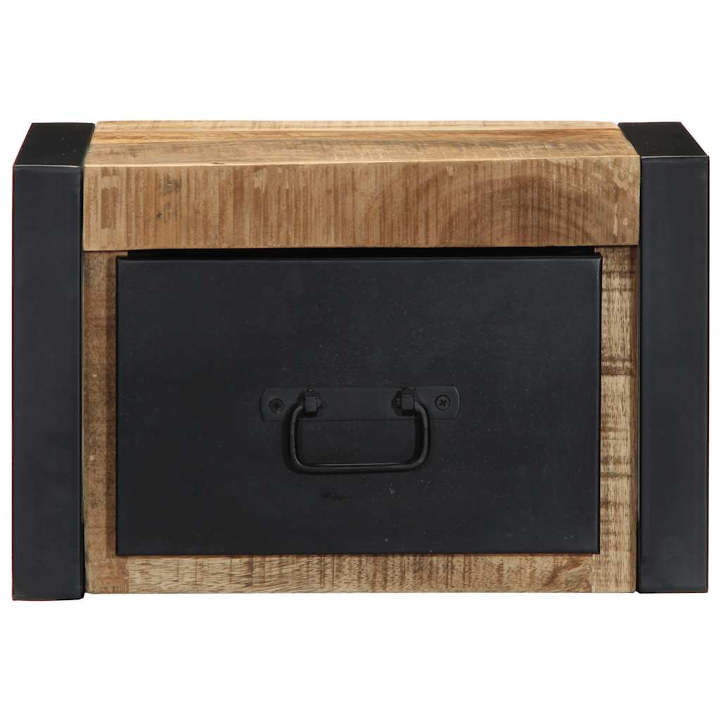 Szafka Nocna Drewniana Komoda Stolik Nocny Do Sypialni 40x35x25 cm
