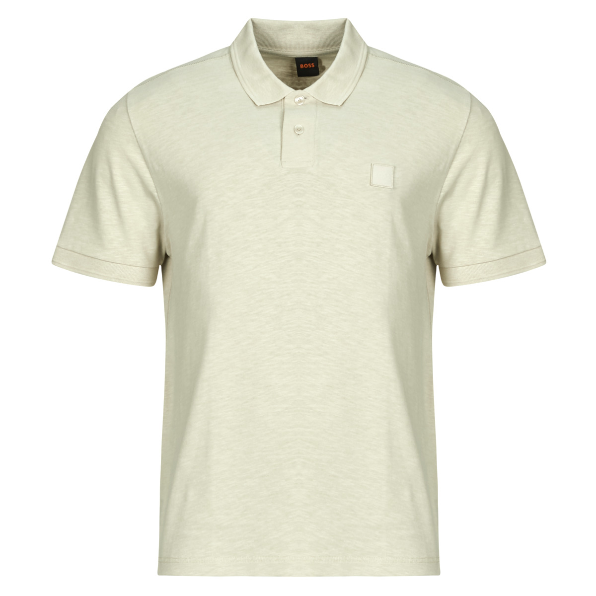 BOSS - Pe linenlogo - Beige