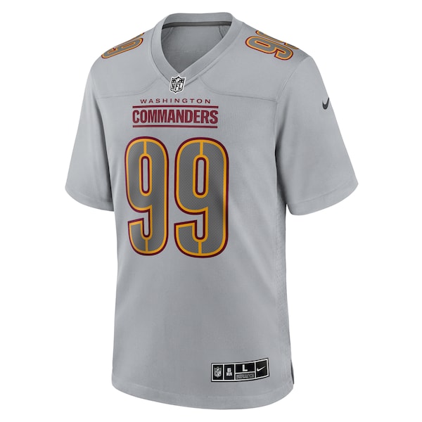 Chase Young Washington Commanders Nike Atmosphere Fashion Game Jersey - Gray