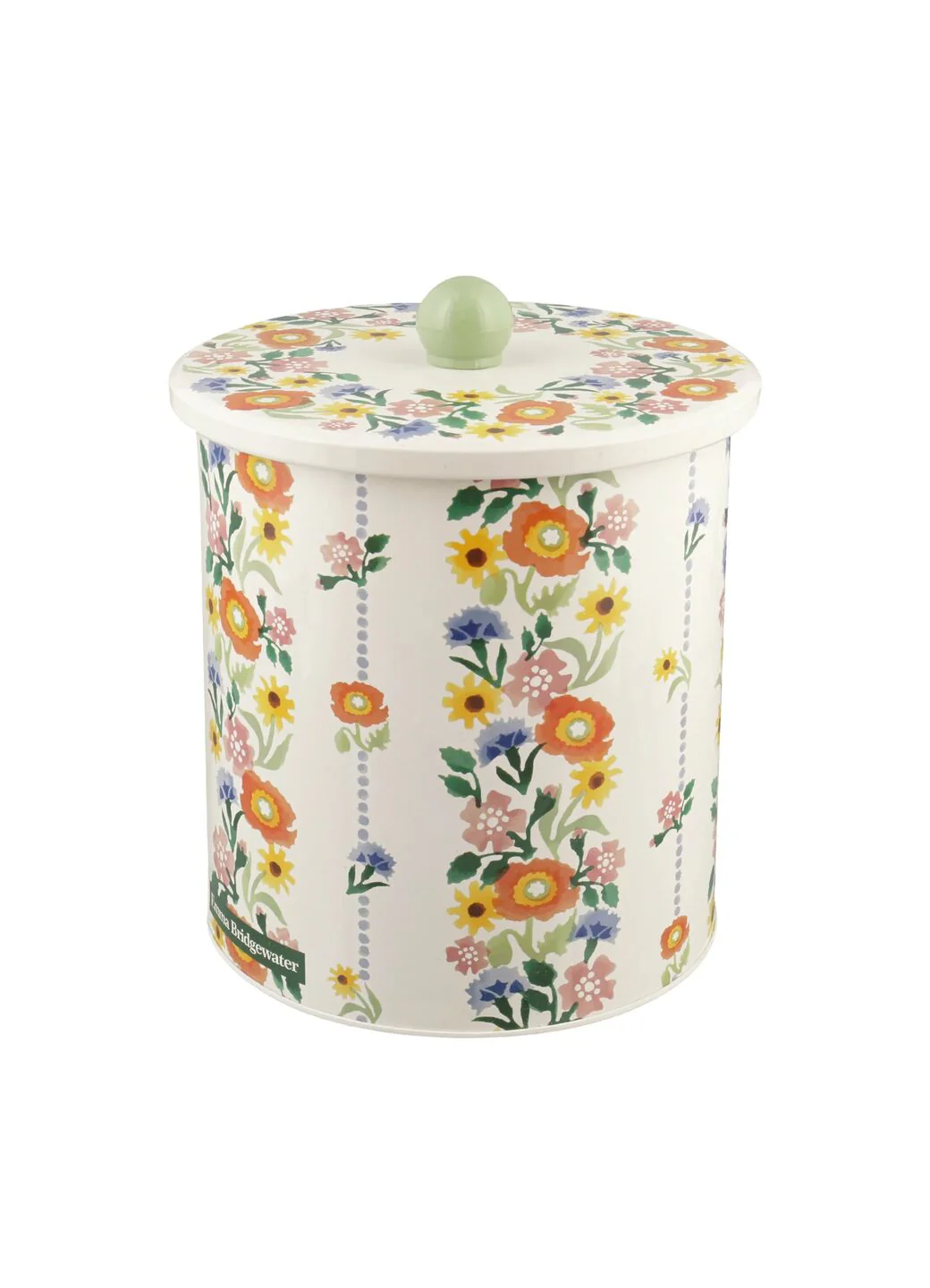Poppies & Pinks Biscuit Barrel