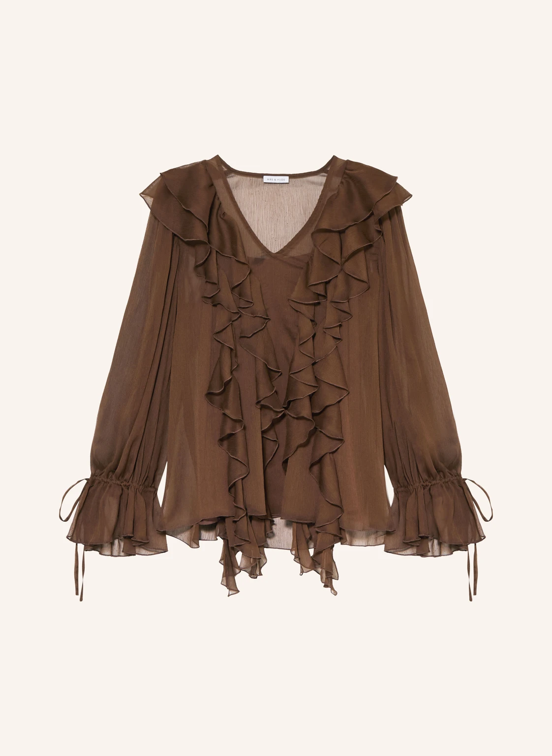 MRS & HUGS Blusenshirt mit Volants