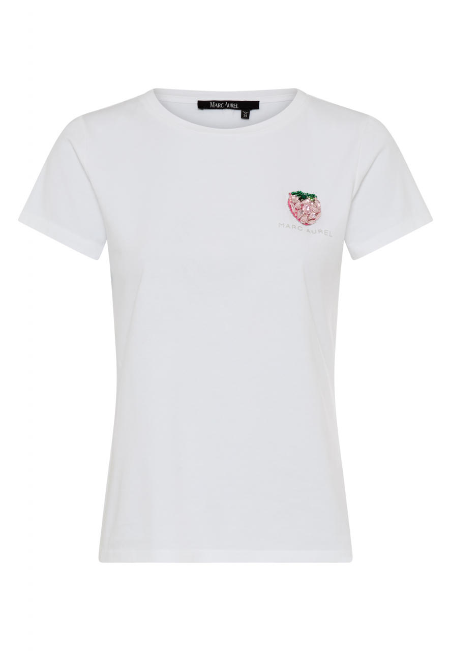 Shirt mit Strasssteinen