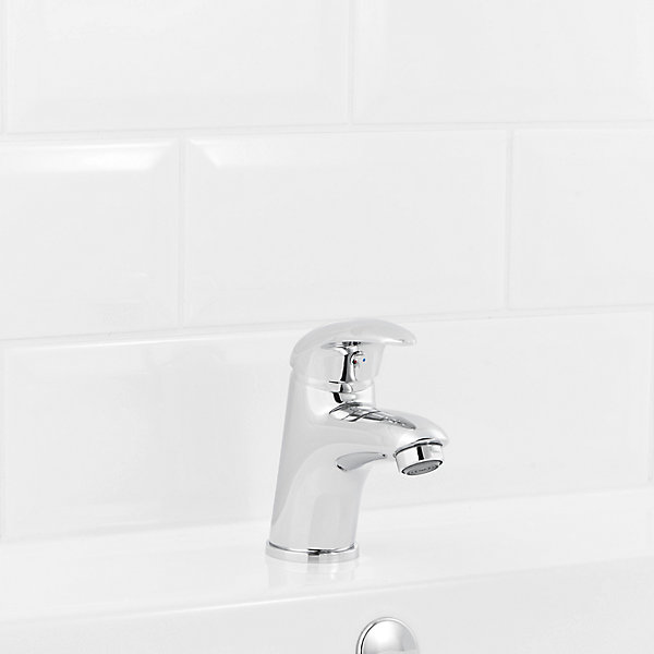 Mitigeur de lavabo chromé GoodHome Blyth