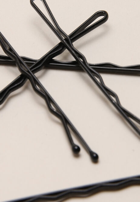 Womens 40pk Black Hair Grips