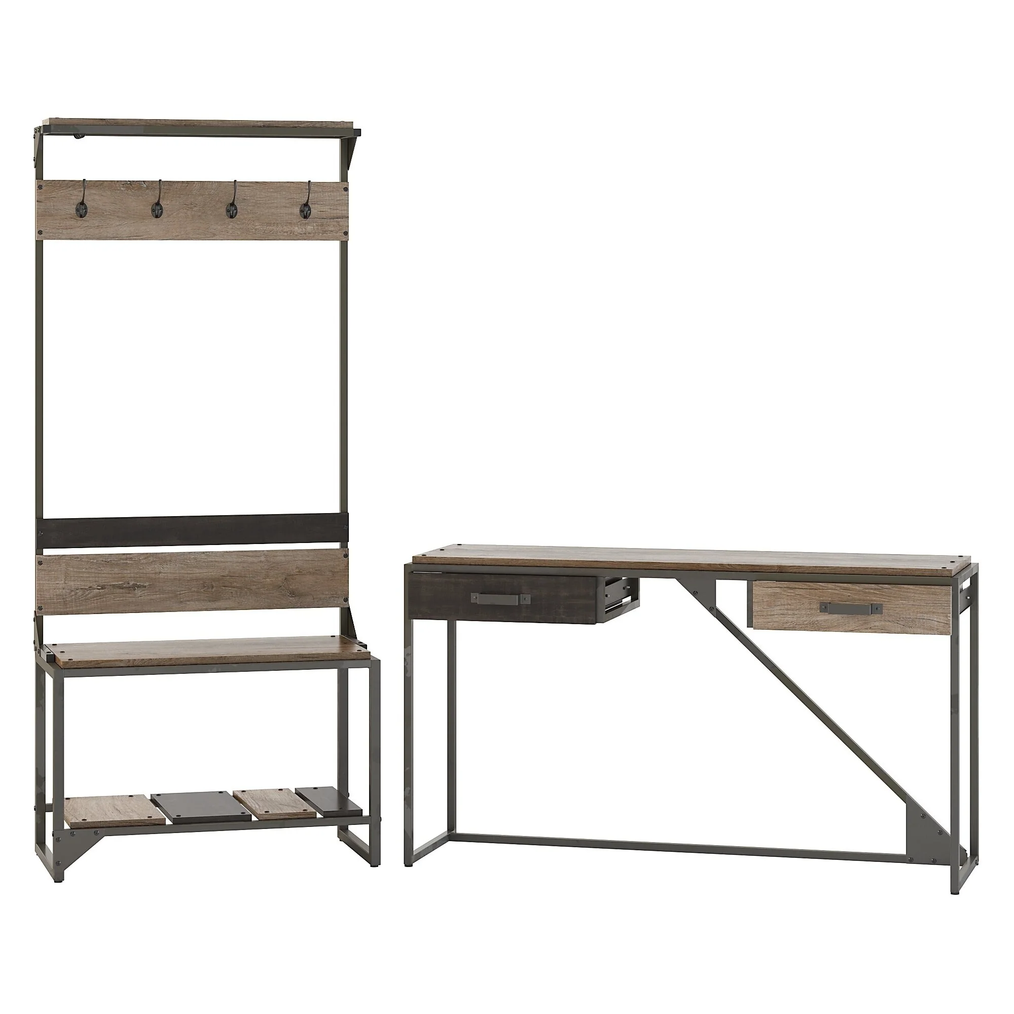 Entryway Storage Set with Console Table