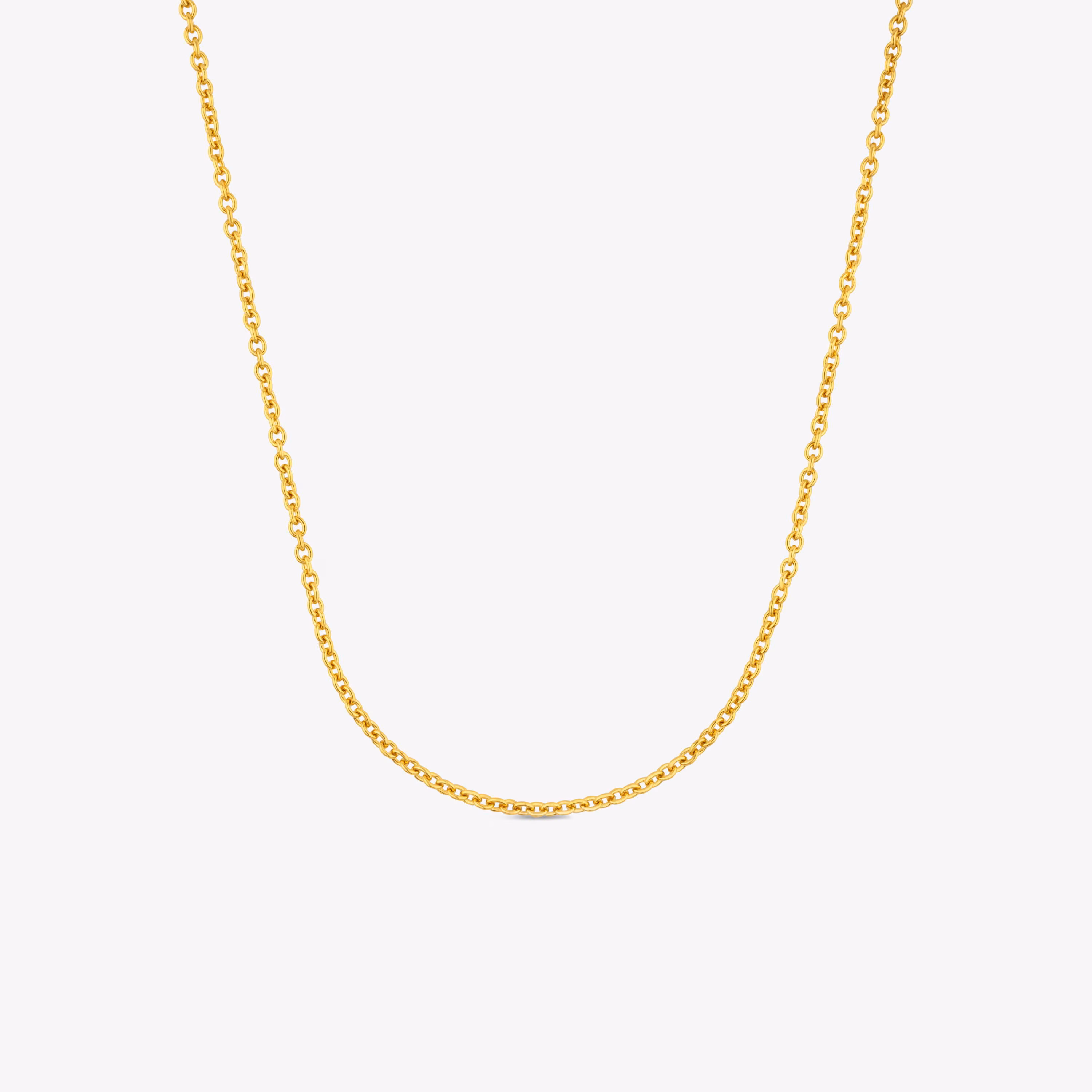 Gargantilla con baño de oro de 18 kt sobre plata 45 cm TOUS Chain