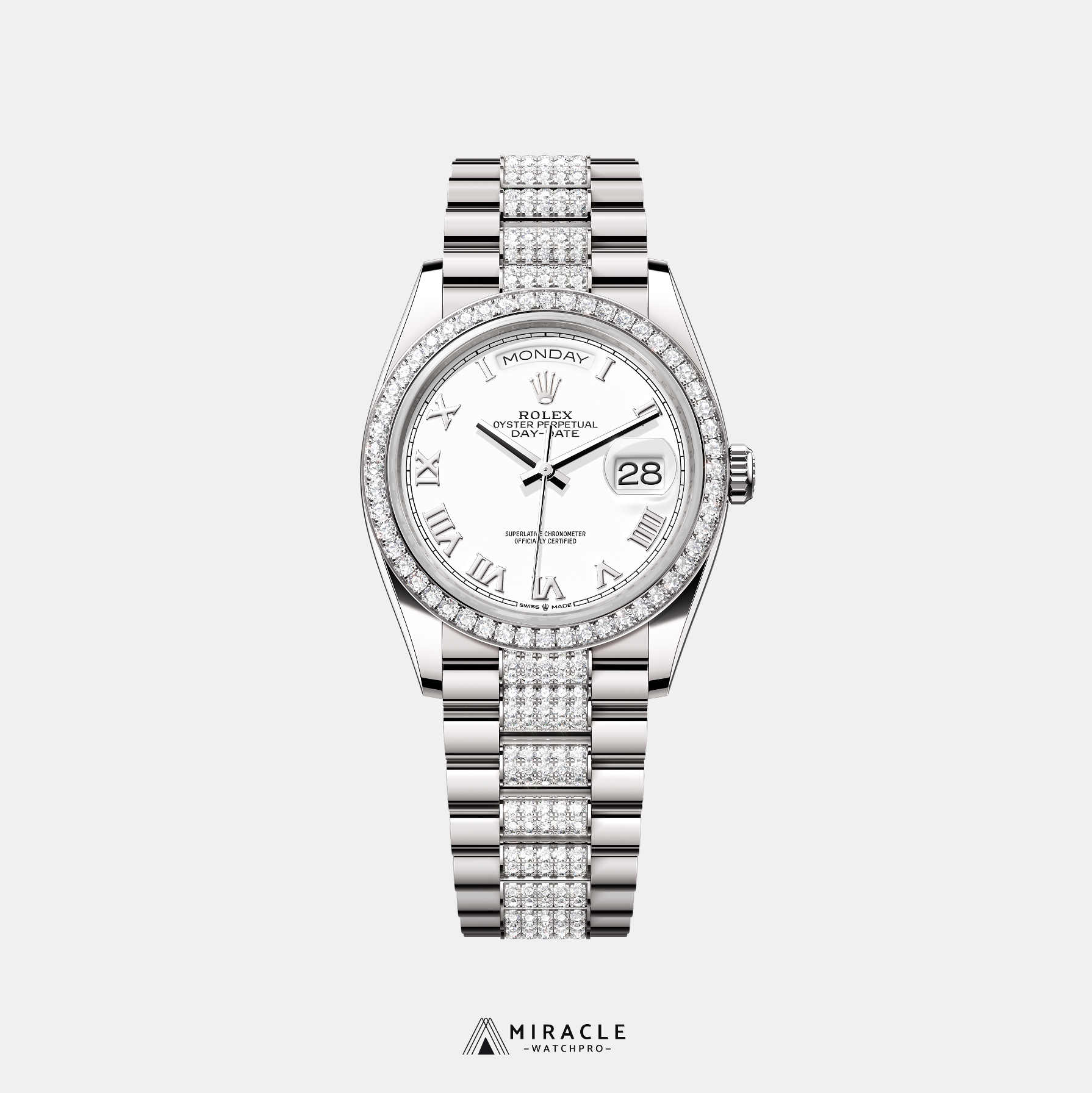 ROLEX-DAY DATE-ref.M128349RBR-0026-Elite Clone-36mm-Replica Watch