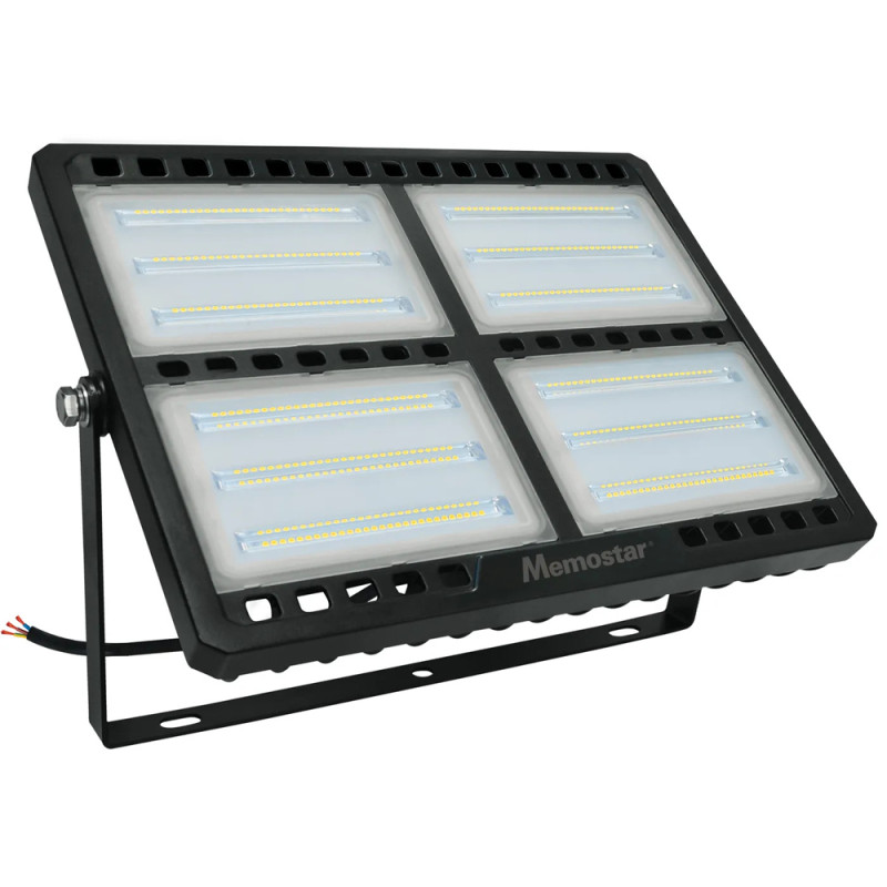 Projecteur extérieur LED FFL-2001 noir 19000 lm 200 W MEMOSTAR