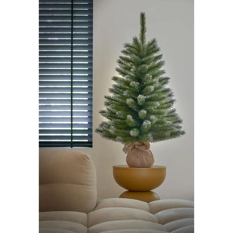 Triumph Tree Pittsburgh Kunstkerstboom in Jute - H90 x &Oslash;56 cm