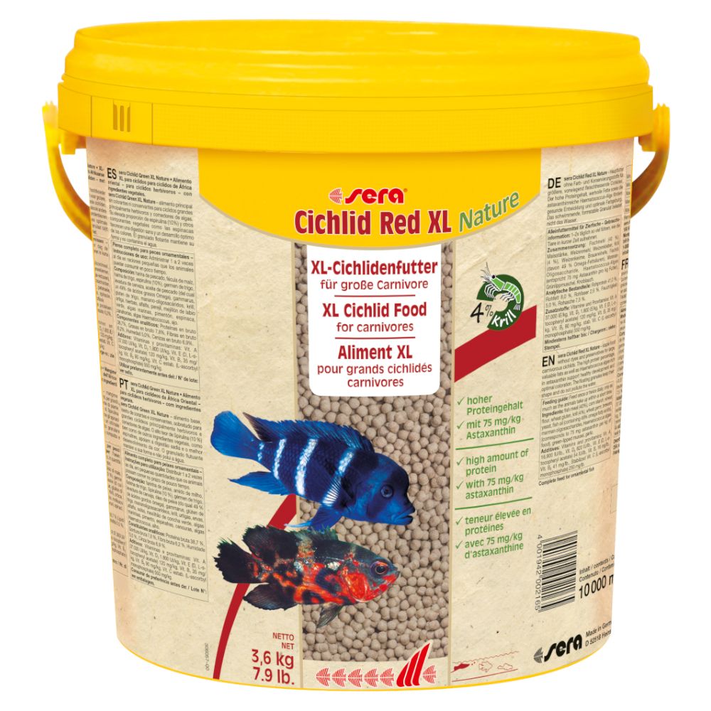 sera Cichlid Red XL Nature Granules