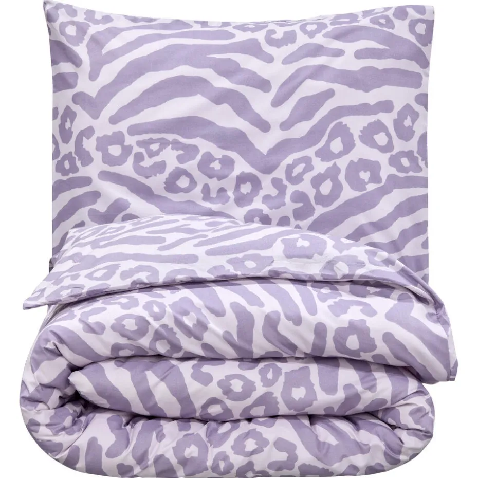 Kwantum Dekbedovertrekken | Beddengoed | Dekbedovertrek Boaz Lila – 240×220 Cm 240X220CM