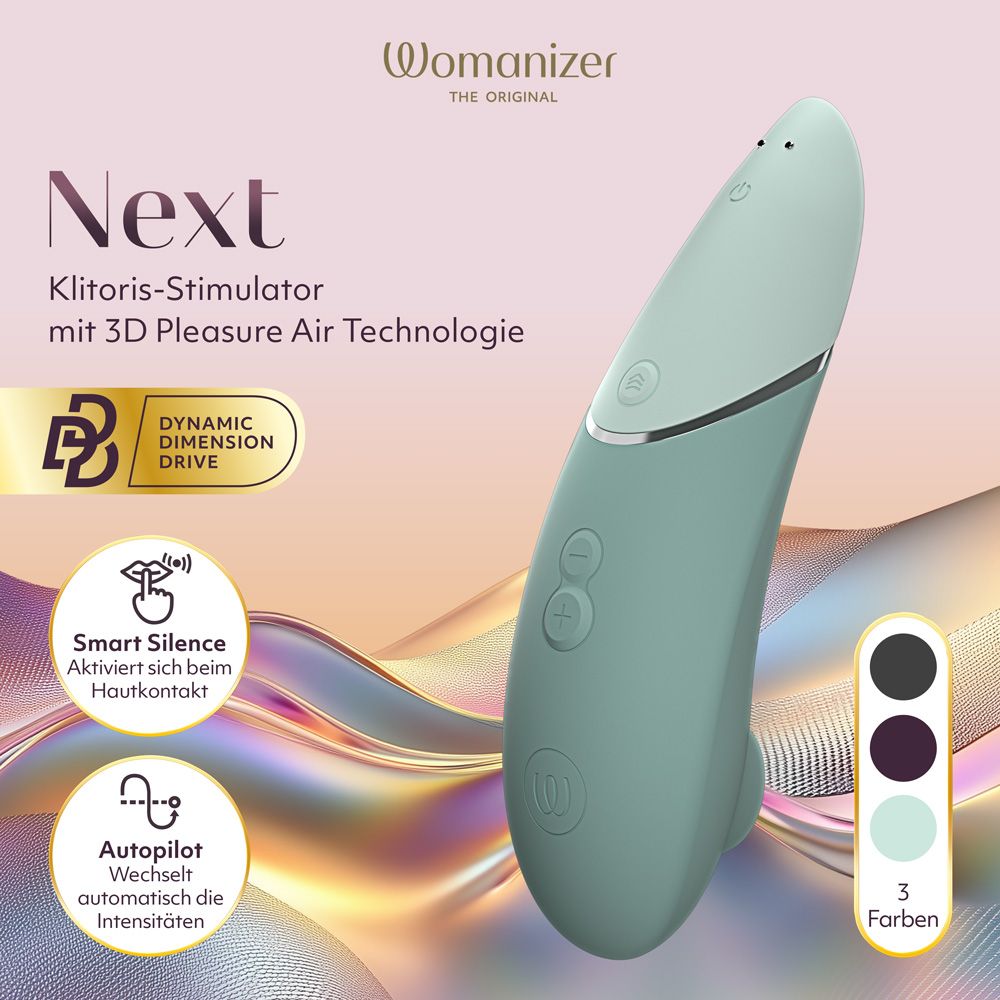 Next - 3D Pleasure Air Stimulator mit Climax Control, bekannt aus Netflix