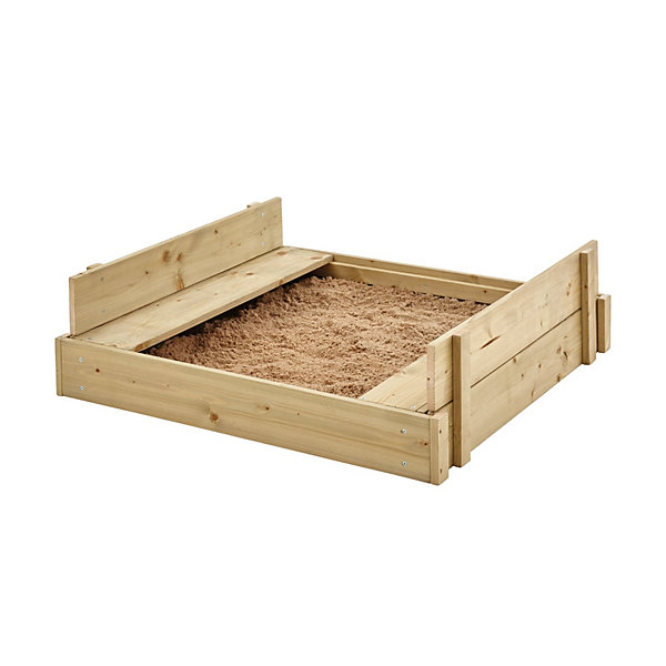 Bac à sable avec bancs intégrésen bois