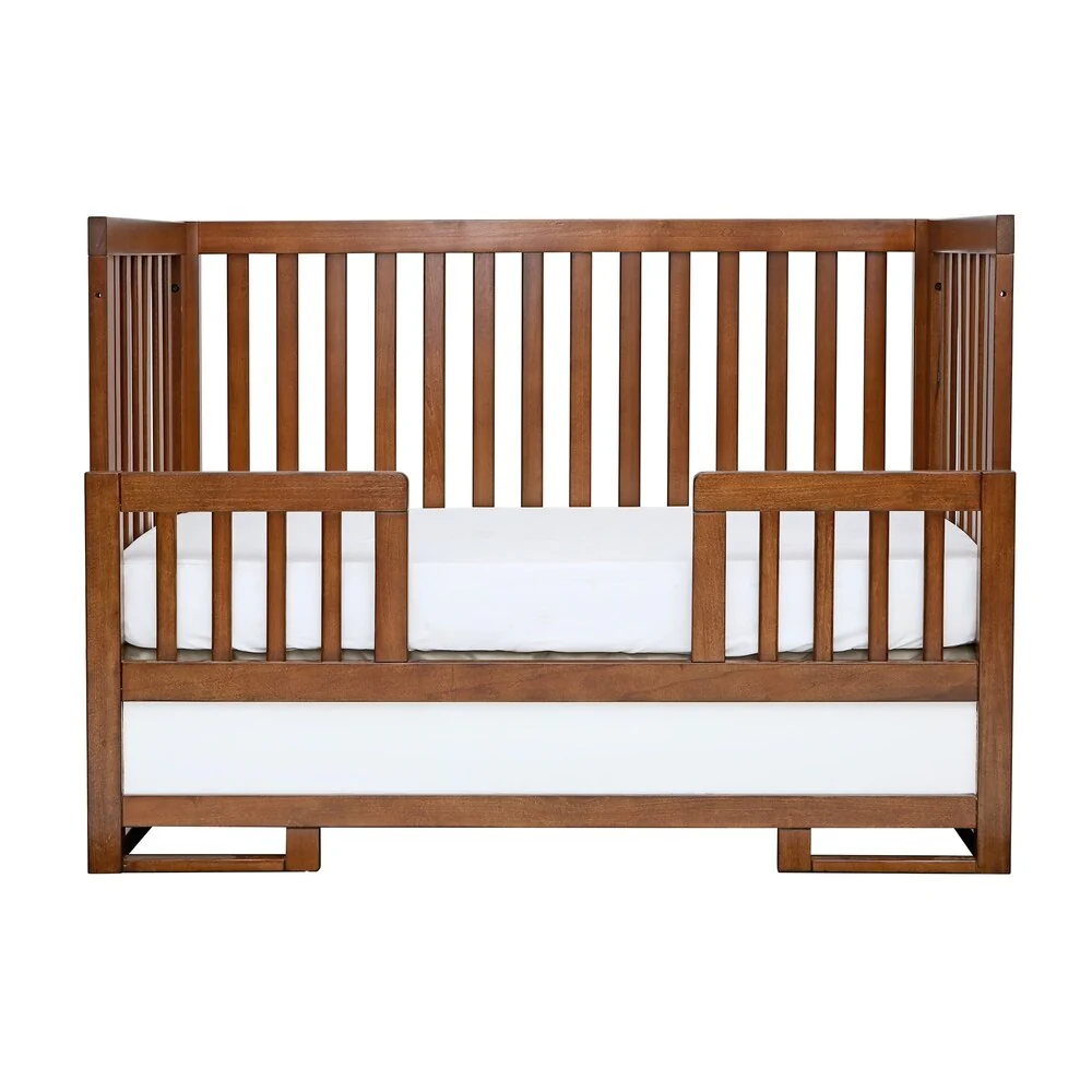 Oslo Toddler Bed Rail in Coco & White