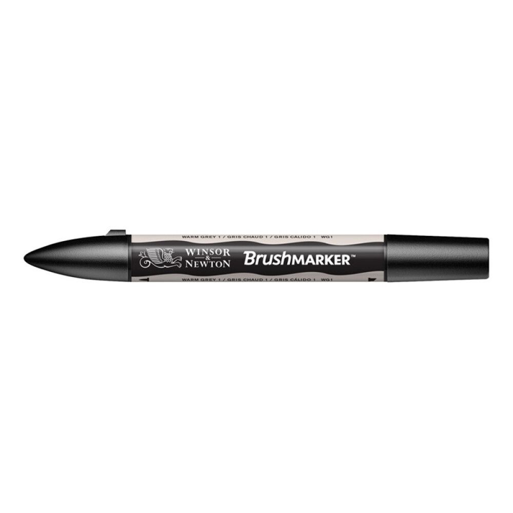 TUSJ PROMARKER WINSOR & NEWTON NR WG1 VARM GRÅ 1
