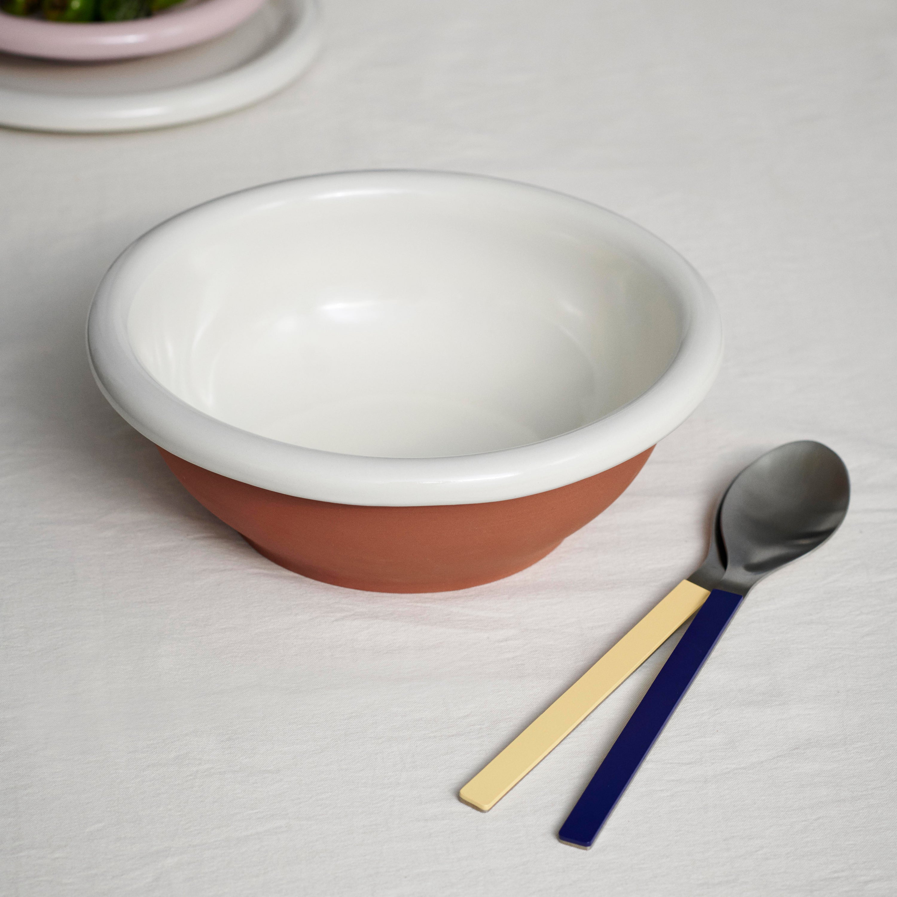 HAY Barro Salade Schaal - Large - Gebroken Wit