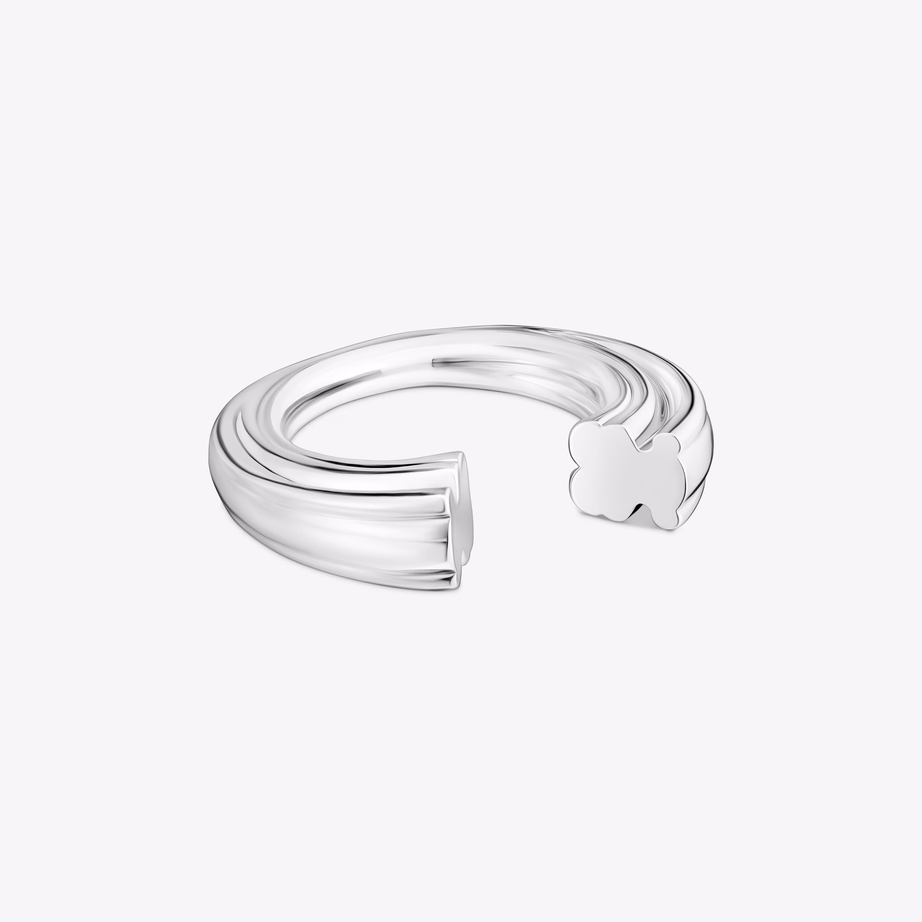 Anillo abierto de plata y motivo oso TOUS 1950