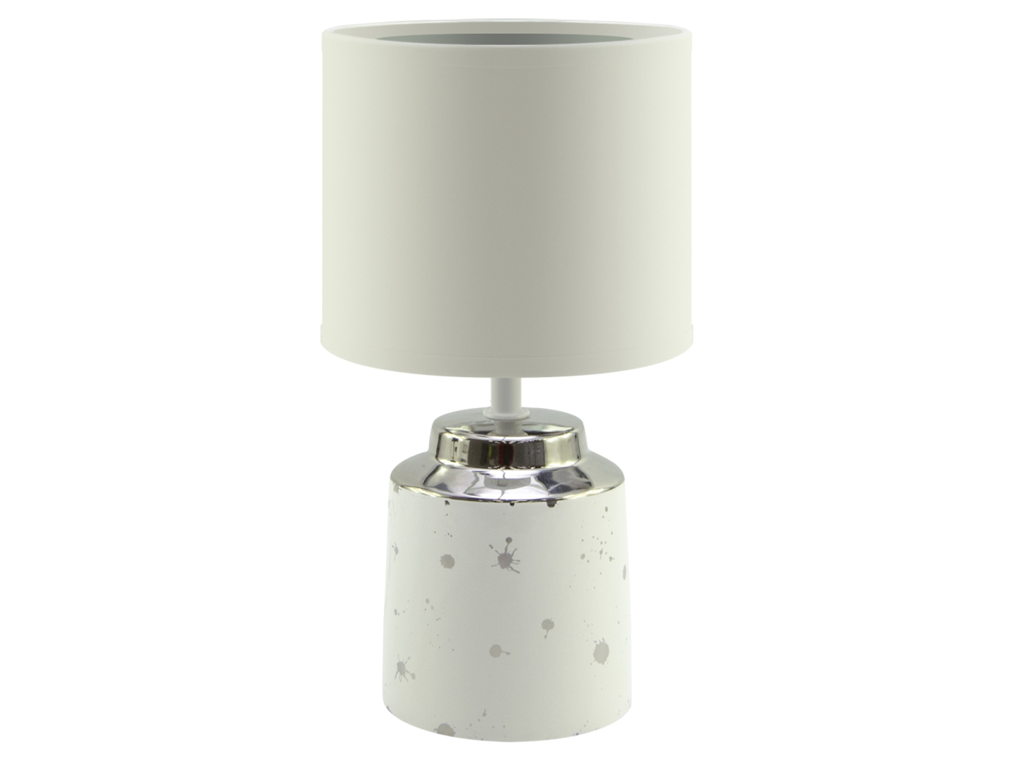 Lampa stołowa Helena ceramiczna biała