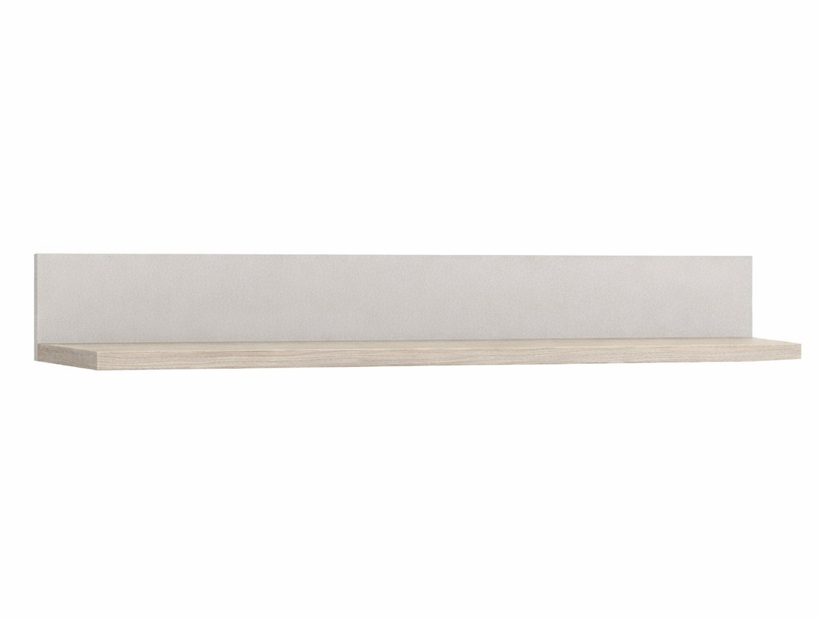 Półka ścienna Montana 140 cm kaszmir / dąb cremona loft