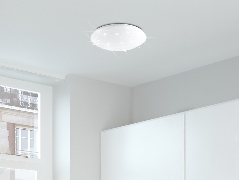 Plafon Magnus LED metalowy biały
