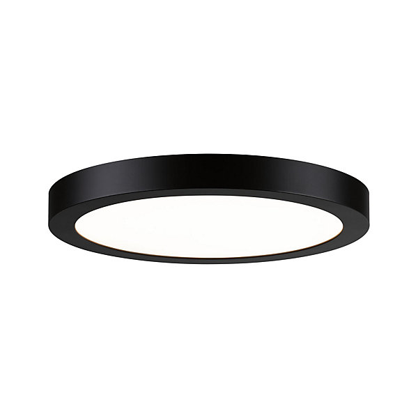 Panneau LED Abia rond 300mm 22W 2200lm 2700K Noir