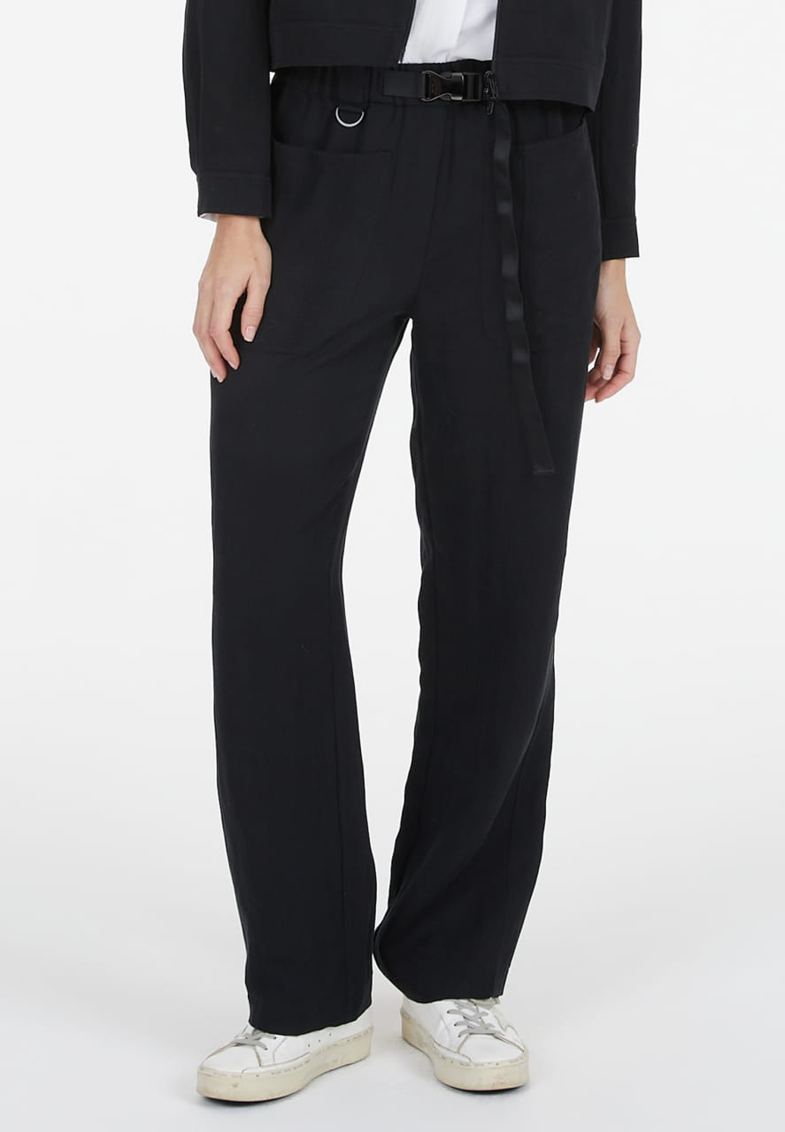 Hose aus Tencel-Twill