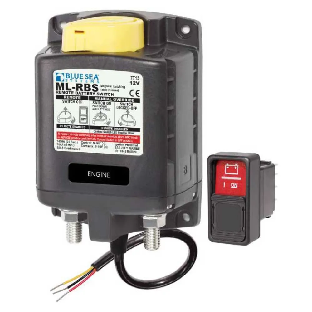 Blue Sea Systems ML-RBS Battery Switch 500A 12V