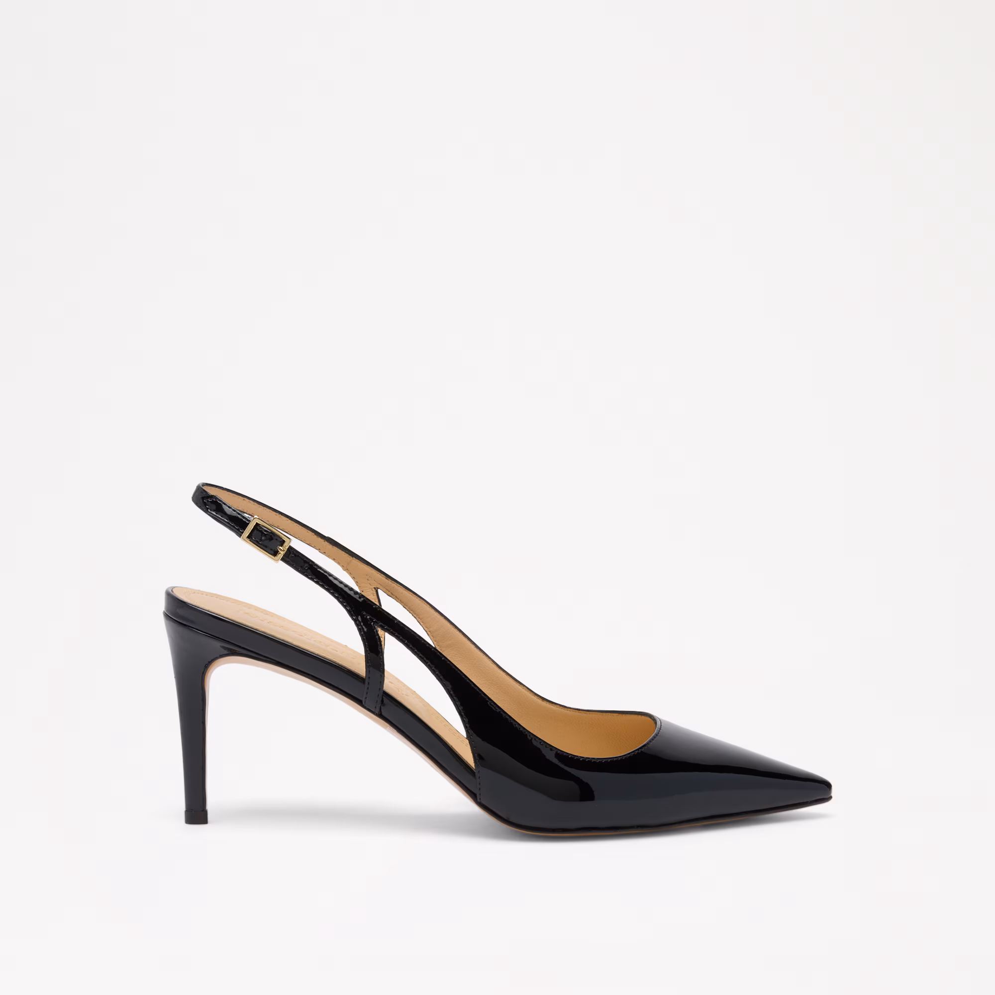 Liney<br>Cutout Slingback Heel