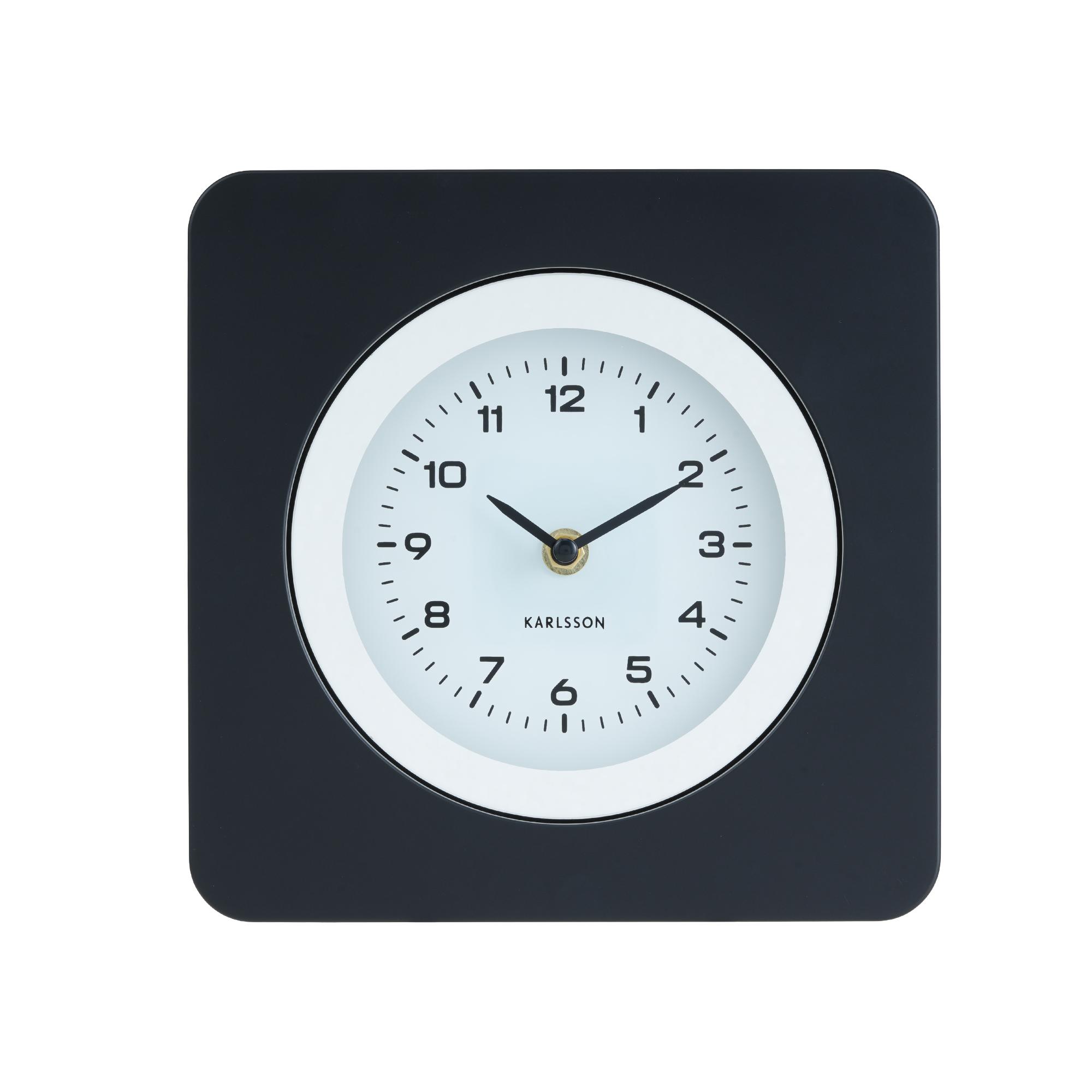 Karlsson wandklok New Vintage - zwart - Ø22cm