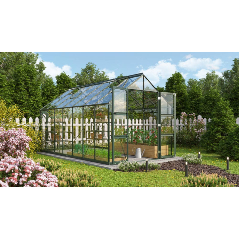 Serre en verre Domus verte 11,5 m² VITAVIA