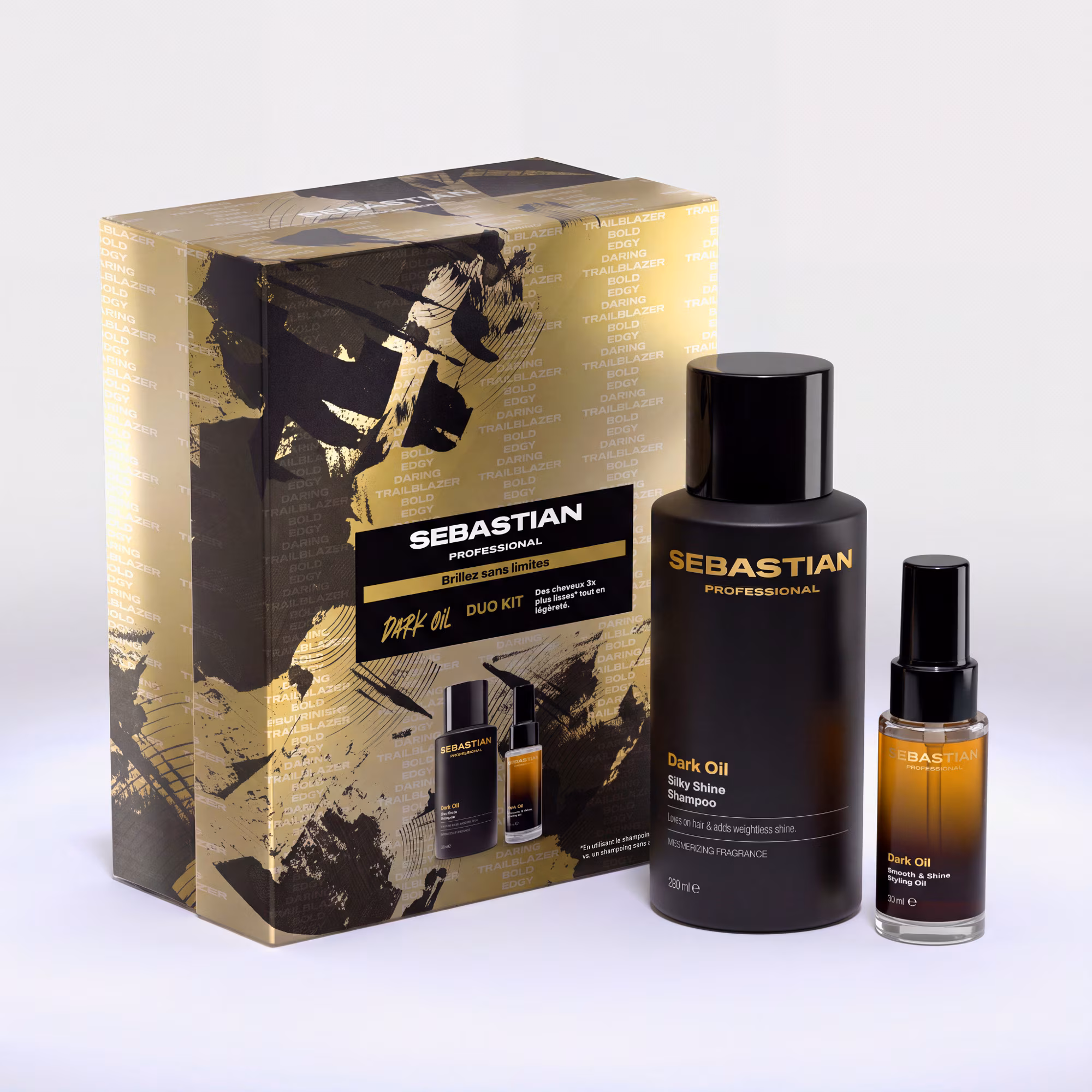 DARK OILCoffret - shampoing + huile coiffante